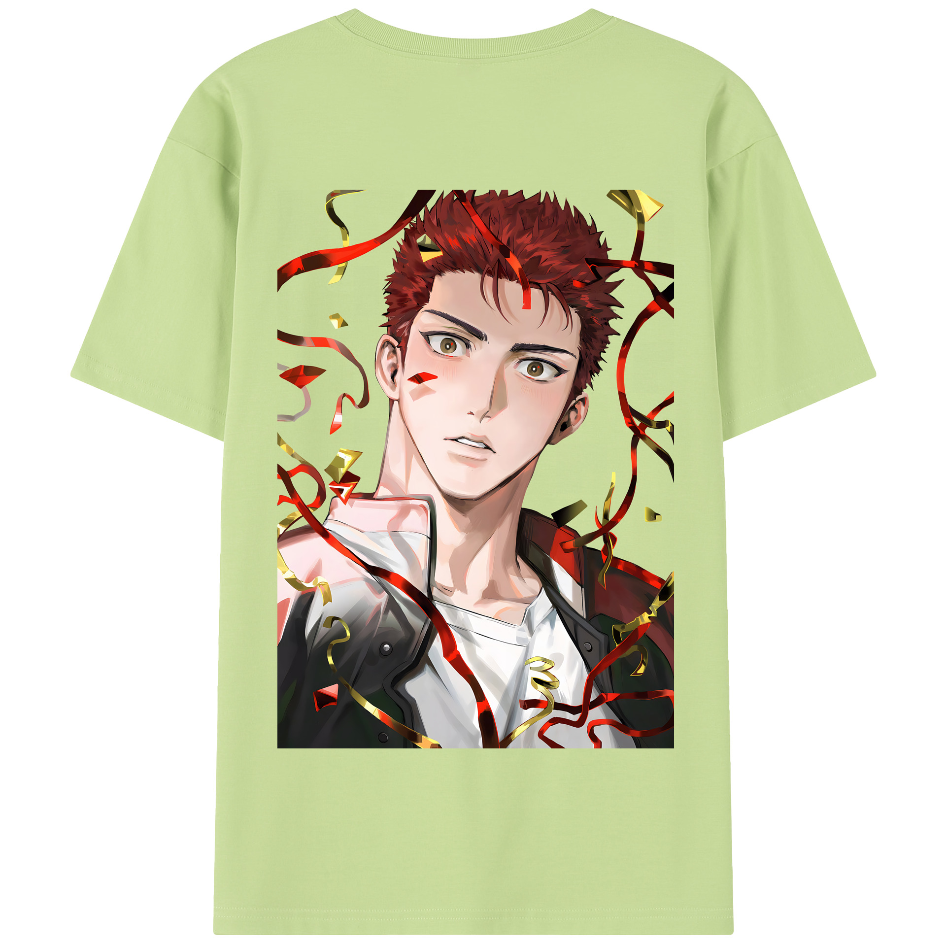 SLAM DUNK／スラムダンク 綿100％半袖Tシャツ（背面プリント）